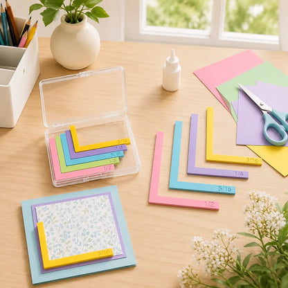 🎁Last Day 60% OFF - Card Making Alignment Guides Set
