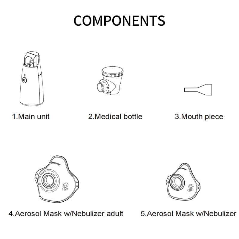 Portable Mesh Nebulizer: Breathe Easy Anywhere! 😷🌟
