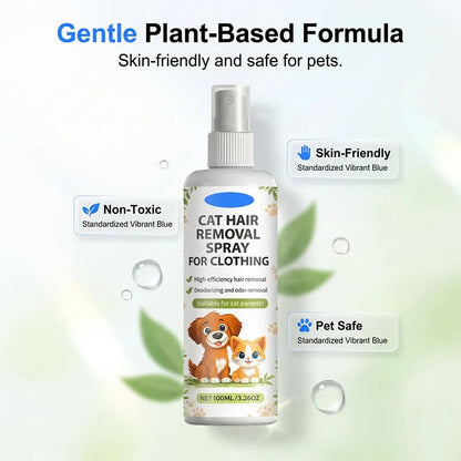 Pet Hair Removal Spray for Fabrics and Clothing