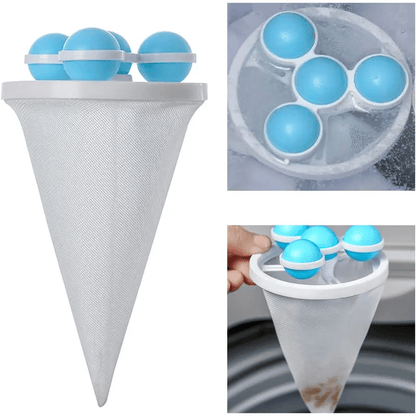 laundry detergent. clothes filter bag. washing machine hair filter ball