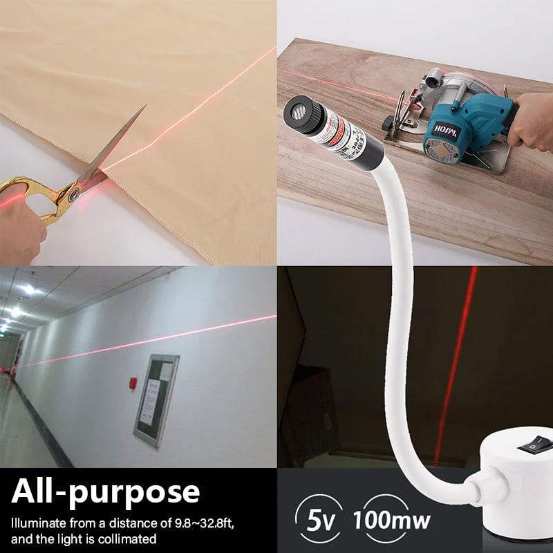 🔥NEW YEAR SALE - Magnetic Positioning Quilting Light for Sewing Machine