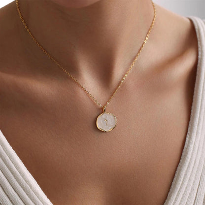 New Arrival✨The Serene Faith Vintage Oval Cross Necklace
