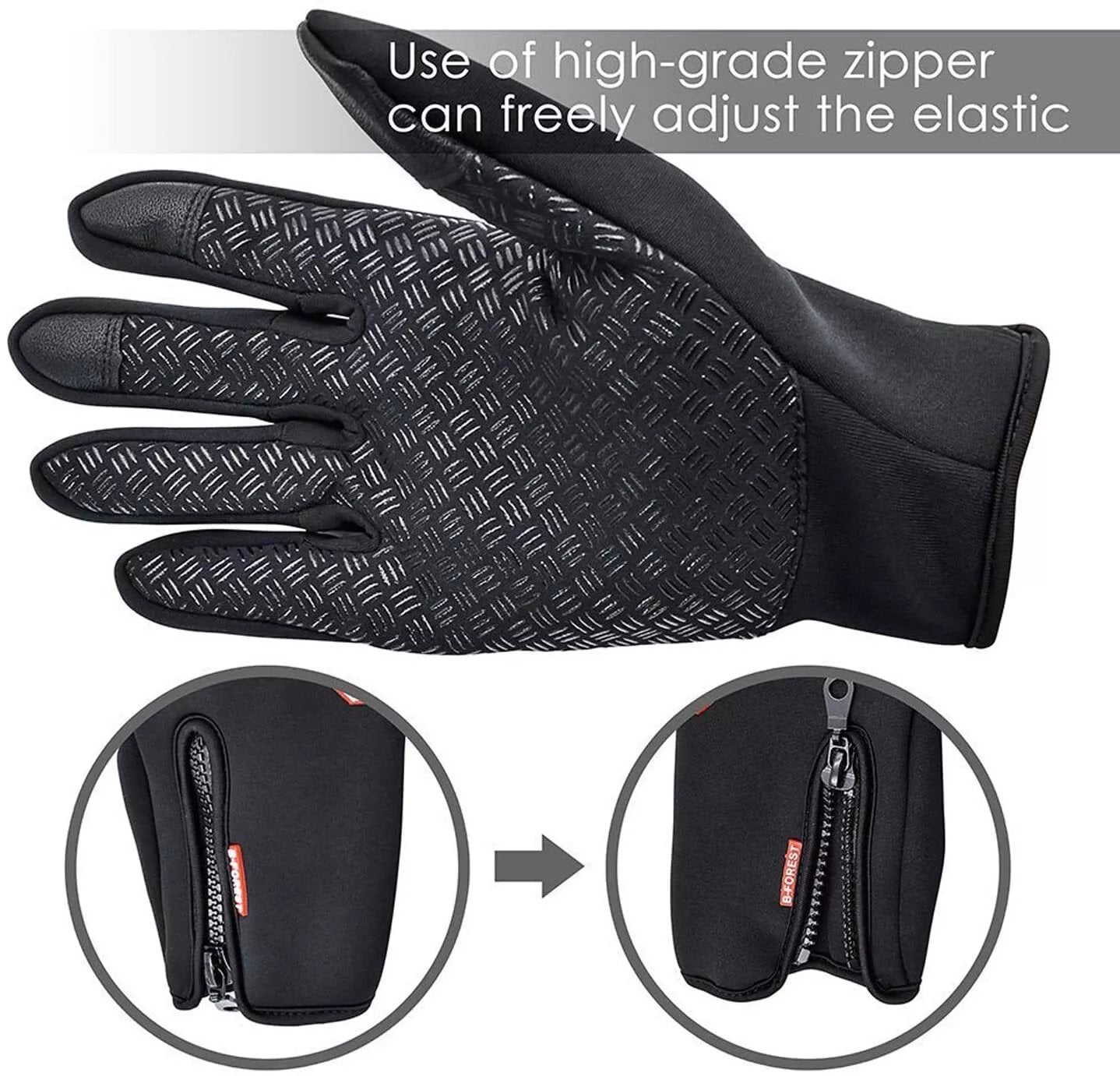 🔥49% OFF This Week Promotion-Ultimate Waterproof & Windproof Thermal Non-Slip Gloves