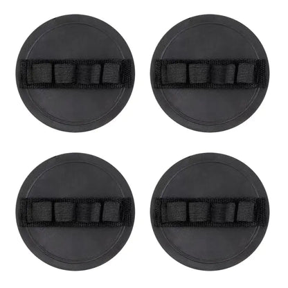 🧽 4-Pack Soft Rubber Shower Scrubber – Gentle Yet Effective. Exfoliates & Cleanses All Skin Types