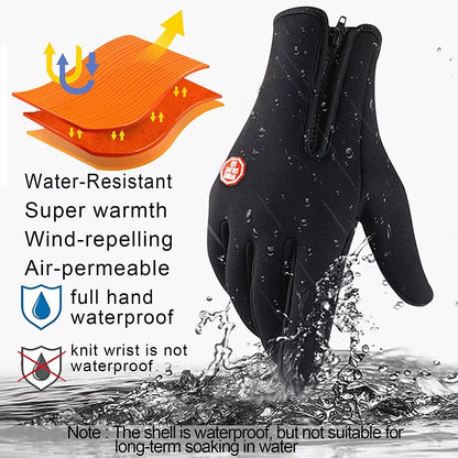 🔥49% OFF This Week Promotion-Ultimate Waterproof & Windproof Thermal Non-Slip Gloves