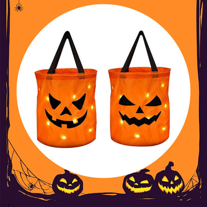 🎃Hot Sale 49% Off🔥Halloween Glowing Pumpkin Candy Handbag